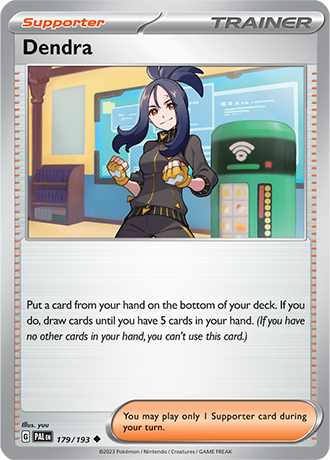 Karta Pokemon 179 193 Dendra [Paldea Evolved].JPG