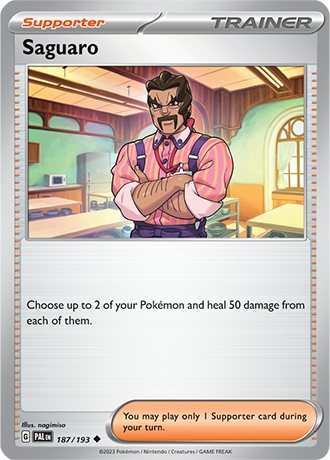 Karta Pokemon 187 193 Saguaro [Paldea Evolved].JPG