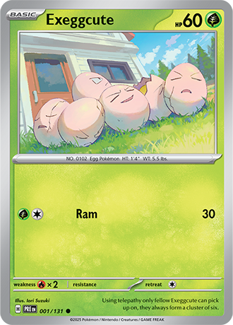 Karta Pokemon 001 131 Exeggcute [Prismatic Evolutions].JPG