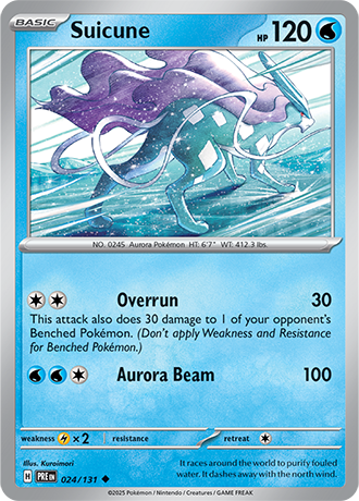 Karta Pokemon 024 131 Suicune [Prismatic Evolutions].JPG
