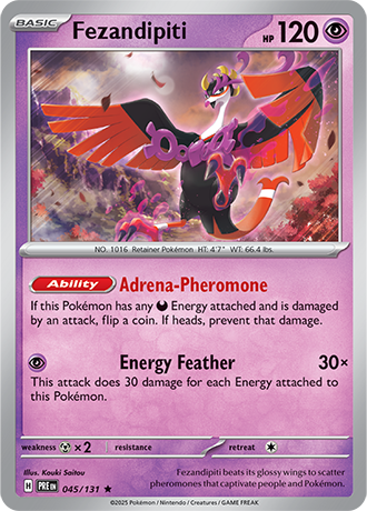 Karta Pokemon 045 131 Fezandipiti [Prismatic Evolutions].JPG