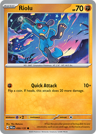 Karta Pokemon 050 131 Riolu [Prismatic Evolutions].JPG