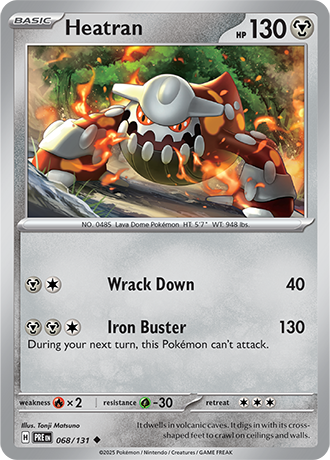 Karta Pokemon 068 131 Heatran [Prismatic Evolutions].JPG