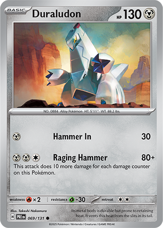 Karta Pokemon 069 131 Duraludon [Prismatic Evolutions].JPG
