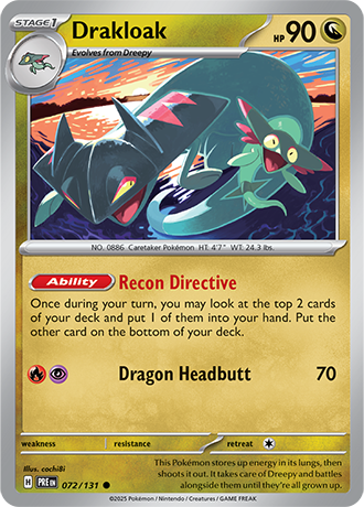 Karta Pokemon 072 131 Drakloak [Prismatic Evolutions].JPG