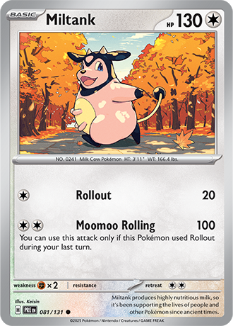 Karta Pokemon 081 131 Miltank [Prismatic Evolutions].JPG
