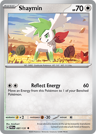 Karta Pokemon 087 131 Shaymin [Prismatic Evolutions].JPG