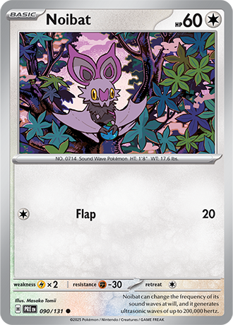 Karta Pokemon 090 131 Noibat [Prismatic Evolutions].JPG