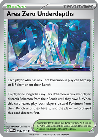 Karta Pokemon 094 131 Area Zero Underdepths [Prismatic Evolutions].JPG