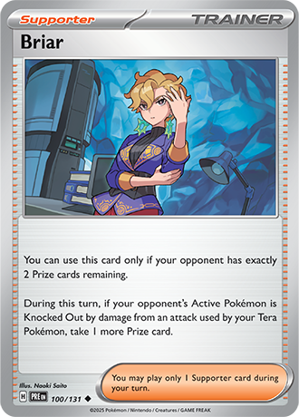 Karta Pokemon 100 131 Briar [Prismatic Evolutions].JPG