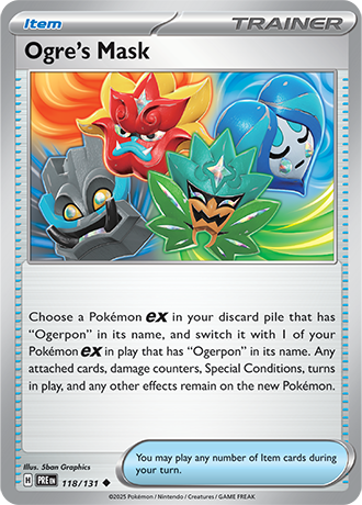 Karta Pokemon 118 131 Ogre's Mask [Prismatic Evolutions].JPG