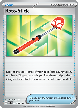 Karta Pokemon 127 131 Roto-Stick [Prismatic Evolutions].JPG
