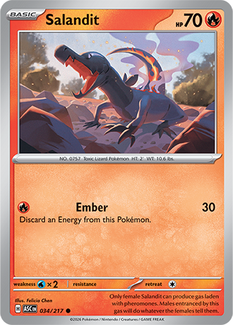 Karta Pokemon 034 217  Salandit [Ascended Heroes].JPG