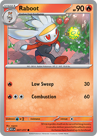 Karta Pokemon 037 217  Raboot [Ascended Heroes].JPG