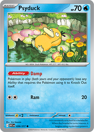 Karta Pokemon 039 217  Psyduck [Ascended Heroes].JPG