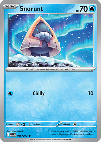 Karta Pokemon 046 217  Snorunt [Ascended Heroes].JPG