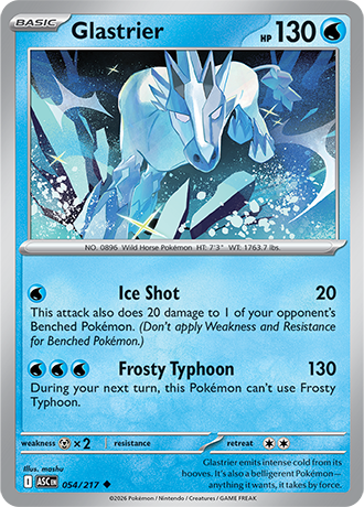 Karta Pokemon 054 217  Glastrier [Ascended Heroes].JPG