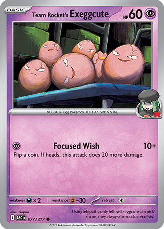 Karta Pokemon 077 217  Team Rocket's Exeggcute [Ascended Heroes].JPG