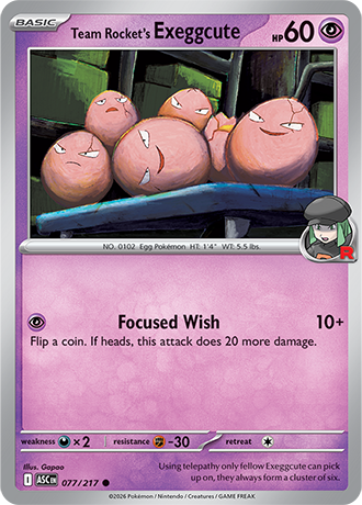 Karta Pokemon 077 217  Team Rocket's Exeggcute [Ascended Heroes].JPG