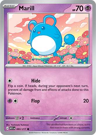 Karta Pokemon 083 217  Marill [Ascended Heroes].JPG