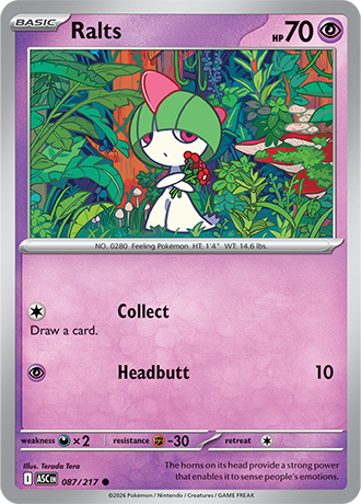 Karta Pokemon 087 217  Ralts [Ascended Heroes].JPG