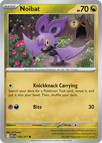 Karta Pokemon 156 217  Noibat [Ascended Heroes].JPG