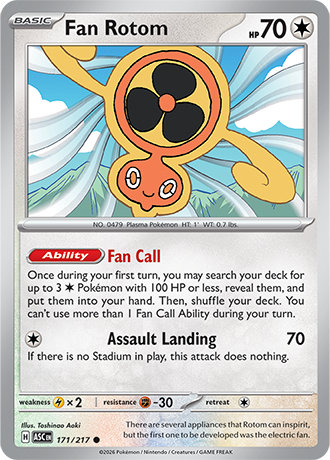 Karta Pokemon 171 217  Fan Rotom [Ascended Heroes].JPG