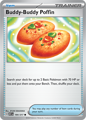 Karta Pokemon 184 217  Buddy-Buddy Poffin [Ascended Heroes].JPG