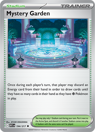 Karta Pokemon 194 217  Mystery Garden [Ascended Heroes].JPG