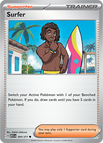 Karta Pokemon 200 217  Surfer [Ascended Heroes].JPG