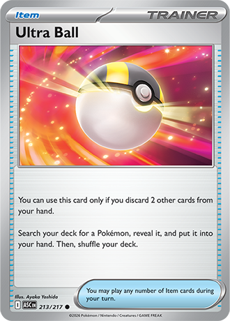 Karta Pokemon 213 217  Ultra Ball [Ascended Heroes].JPG