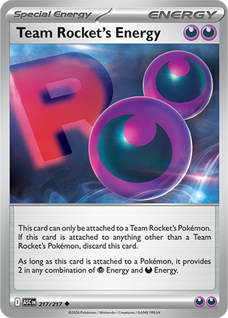 Karta Pokemon 217 217  Team Rocket's Energy [Ascended Heroes].JPG