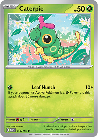 Karta Pokemon 010 165 Caterpie [151].JPG