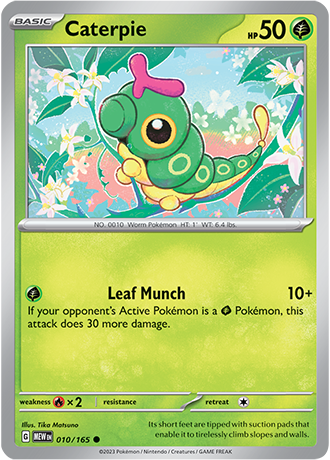 Karta Pokemon 010 165 Caterpie [151].JPG