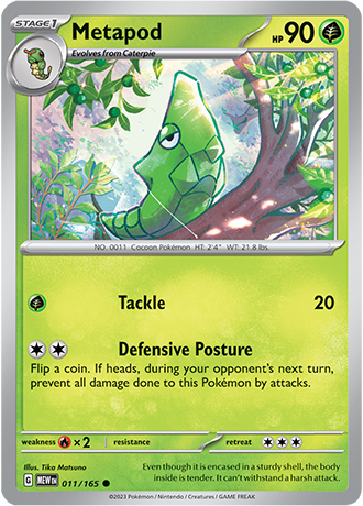 Karta Pokemon 011 165 Metapod [151].JPG