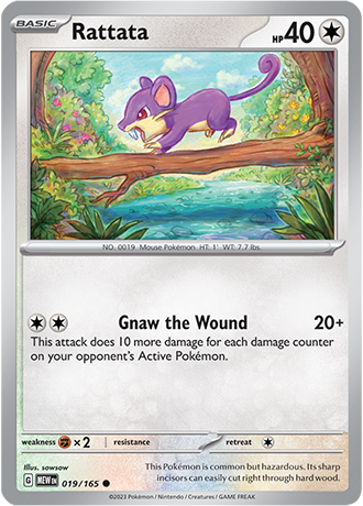 Karta Pokemon 019 165 Rattata [151].JPG