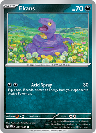 Karta Pokemon 023 165 Ekans [151].JPG