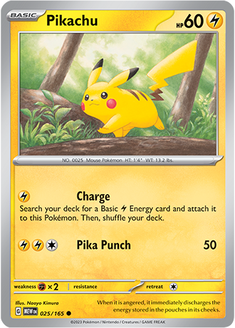 Karta Pokemon 025 165 Pikachu [151].JPG