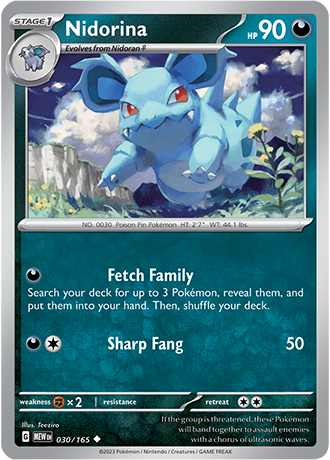 Karta Pokemon 030 165 Nidorina [151].JPG