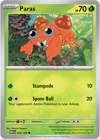 Karta Pokemon 046 165 Paras [151].JPG