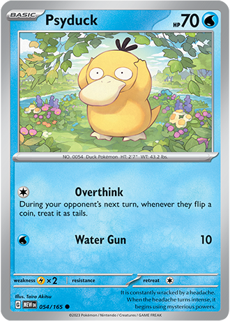 Karta Pokemon 054 165 Psyduck [151].JPG