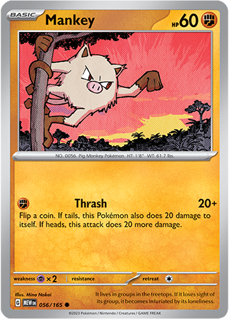 Karta Pokemon 056 165 Mankey [151].JPG