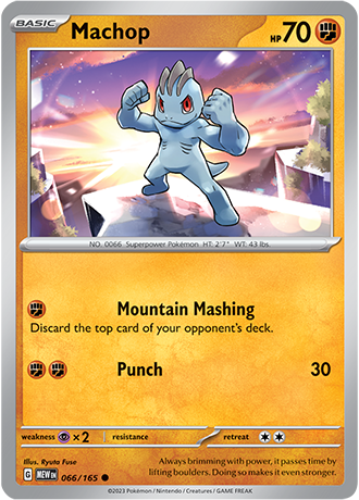 Karta Pokemon 066 165 Machop [151].JPG