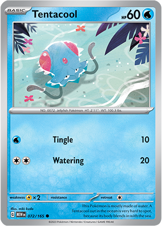 Karta Pokemon 072 165 Tentacool [151].JPG