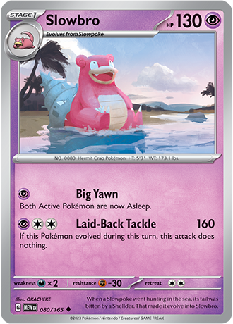 Karta Pokemon 080 165 Slowbro [151].JPG