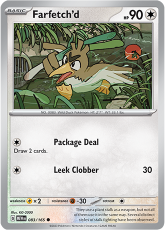 Karta Pokemon 083 165 Farfetch'd [151].JPG