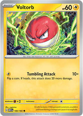 Karta Pokemon 100 165 Voltorb [151].JPG