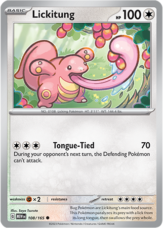 Karta Pokemon 108 165 Lickitung [151].JPG
