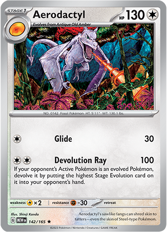 Karta Pokemon 142 165 Aerodactyl [151].JPG