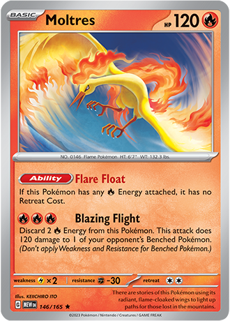 Karta Pokemon 146 165 Moltres [151].JPG